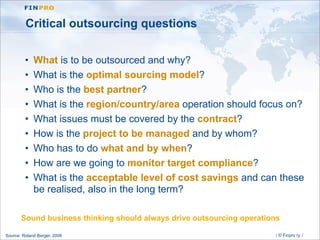 Central Eastern Europe Outsourcing