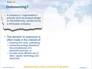 Central Eastern Europe Outsourcing