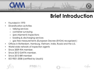 CWM Survey & Inspection | PPTX