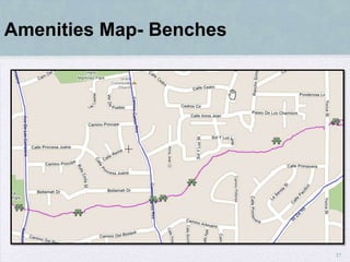 Amenities Map- Benches




                         37
 