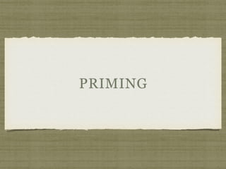 PRIMING
 