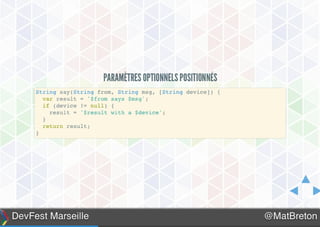 Présentation de Dart