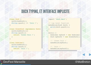 Présentation de Dart