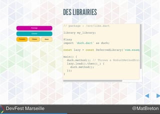 Présentation de Dart