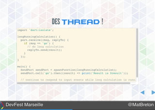 Présentation de Dart