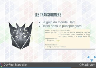 Présentation de Dart