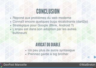 Présentation de Dart