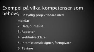 Presentation DataSKUP, Oslo 18 okt 2014