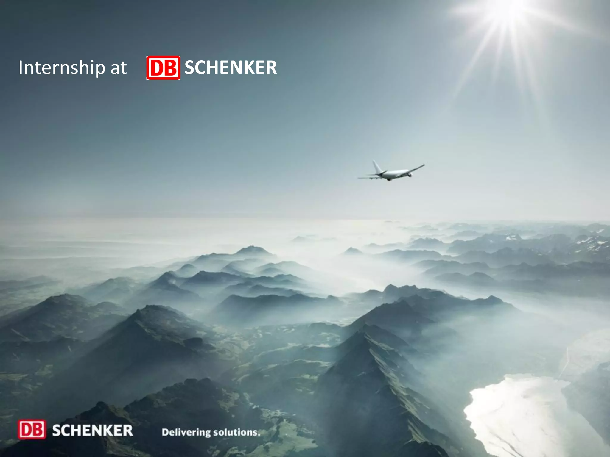 Internship at   SCHENKER
 