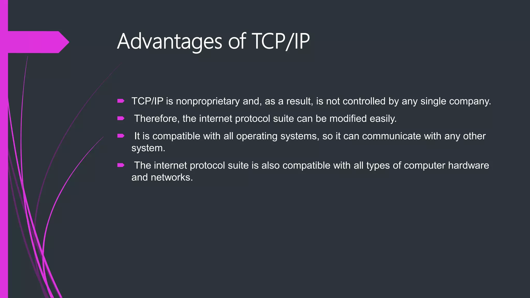 Presentation on TCP\IP protocols | PPTX