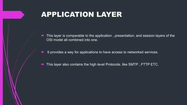 Presentation on TCP\IP protocols | PPTX