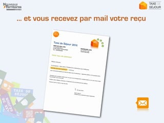 ... et vous recevez par mail votre reçu
 