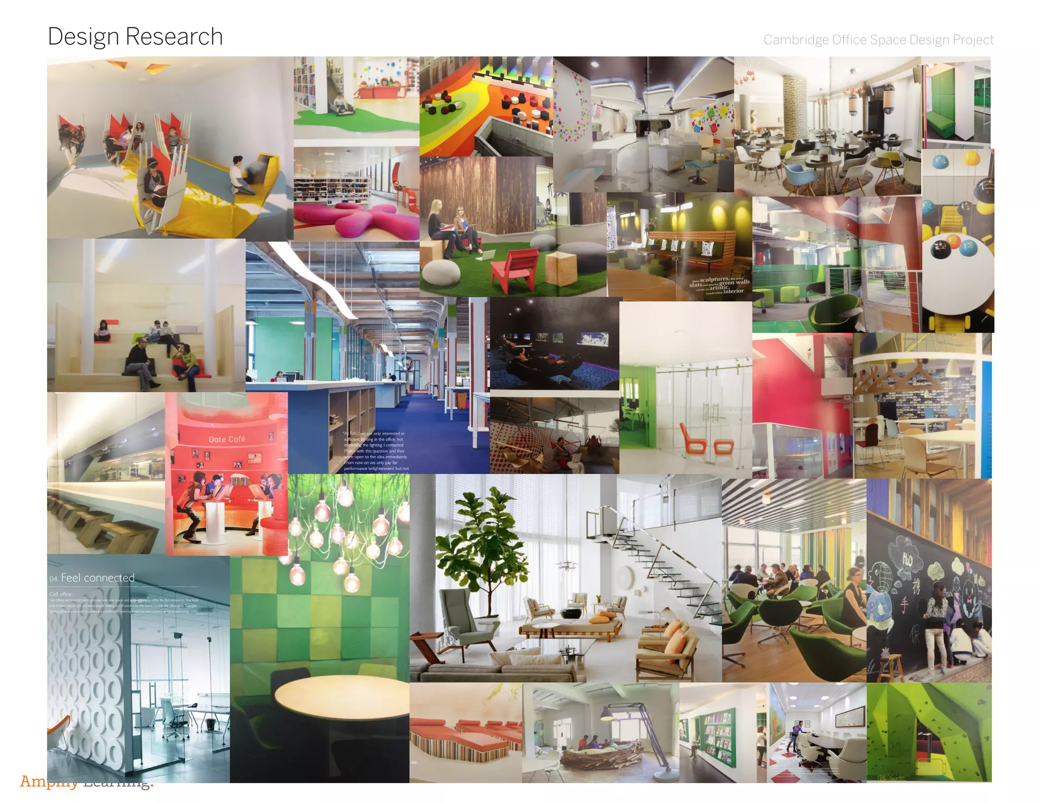 Cambridge Office Space Design Project
Amplify Learning.
Design Research
 