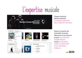 LL’’eexxppeerrttiissee mmuussiiccaallee
 