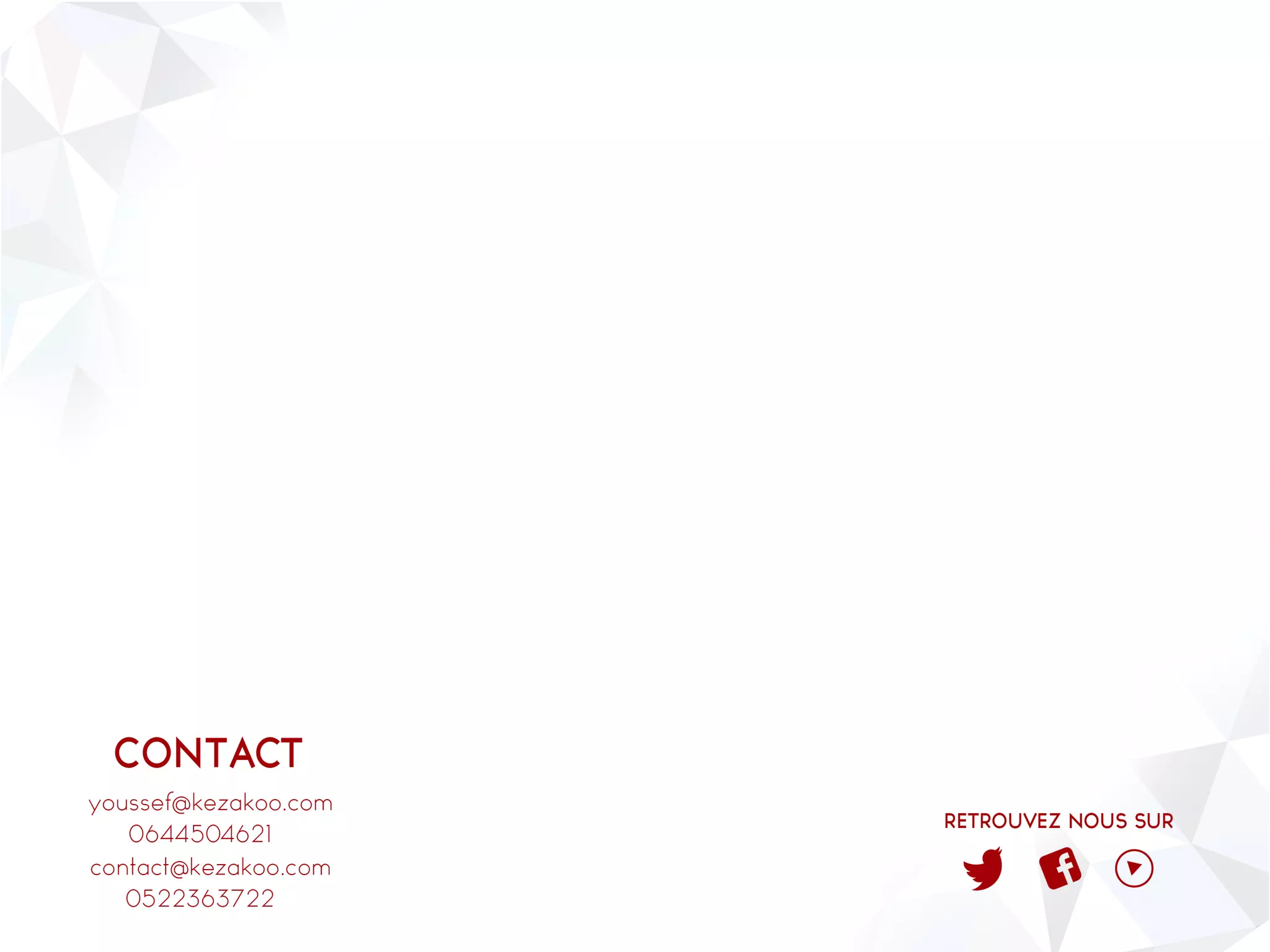 Presentation de kezakoo