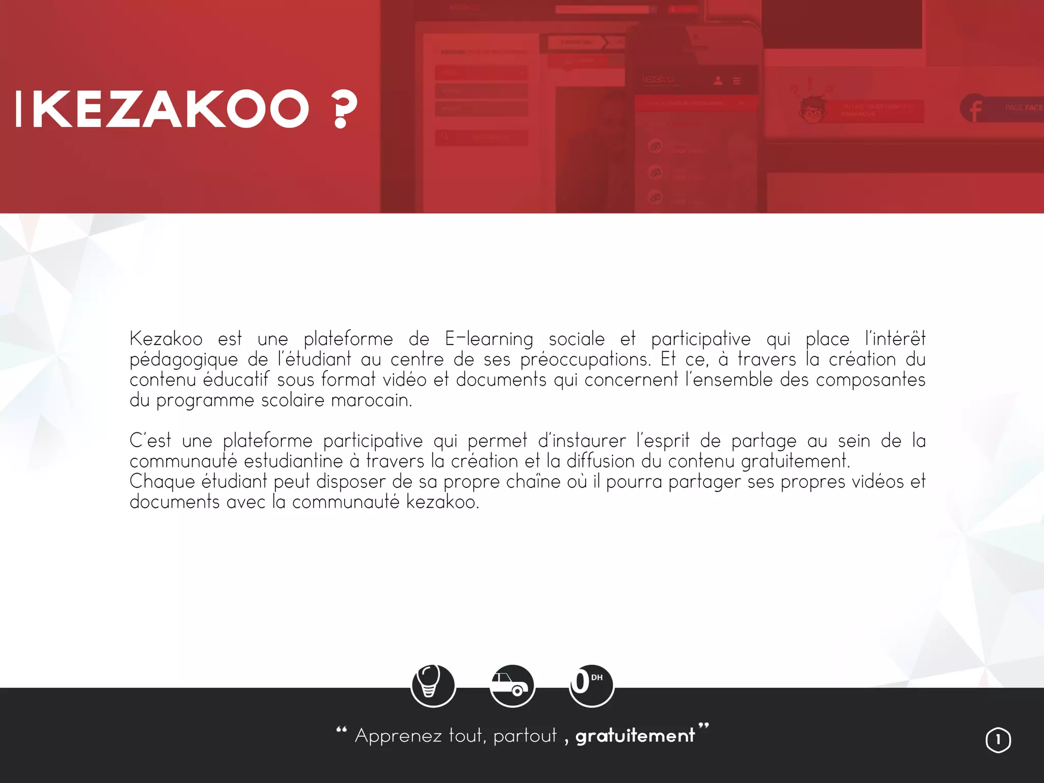Presentation de kezakoo