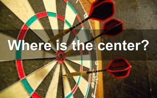 Where is the center?
 