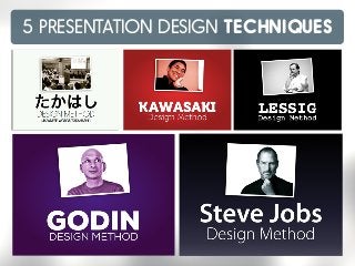 5 PRESENTATION DESIGN TECHNIQUES
 