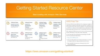 https://aws.amazon.com/getting-started/
 