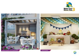 ESPAÇO GOURMET COM CHURRASQUEIRA SALÃO DE FESTAS
 