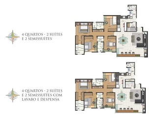 Park Residence - 3 e 4 Quartos - 2 e 3 Vagas - Buritis - Residencial ...