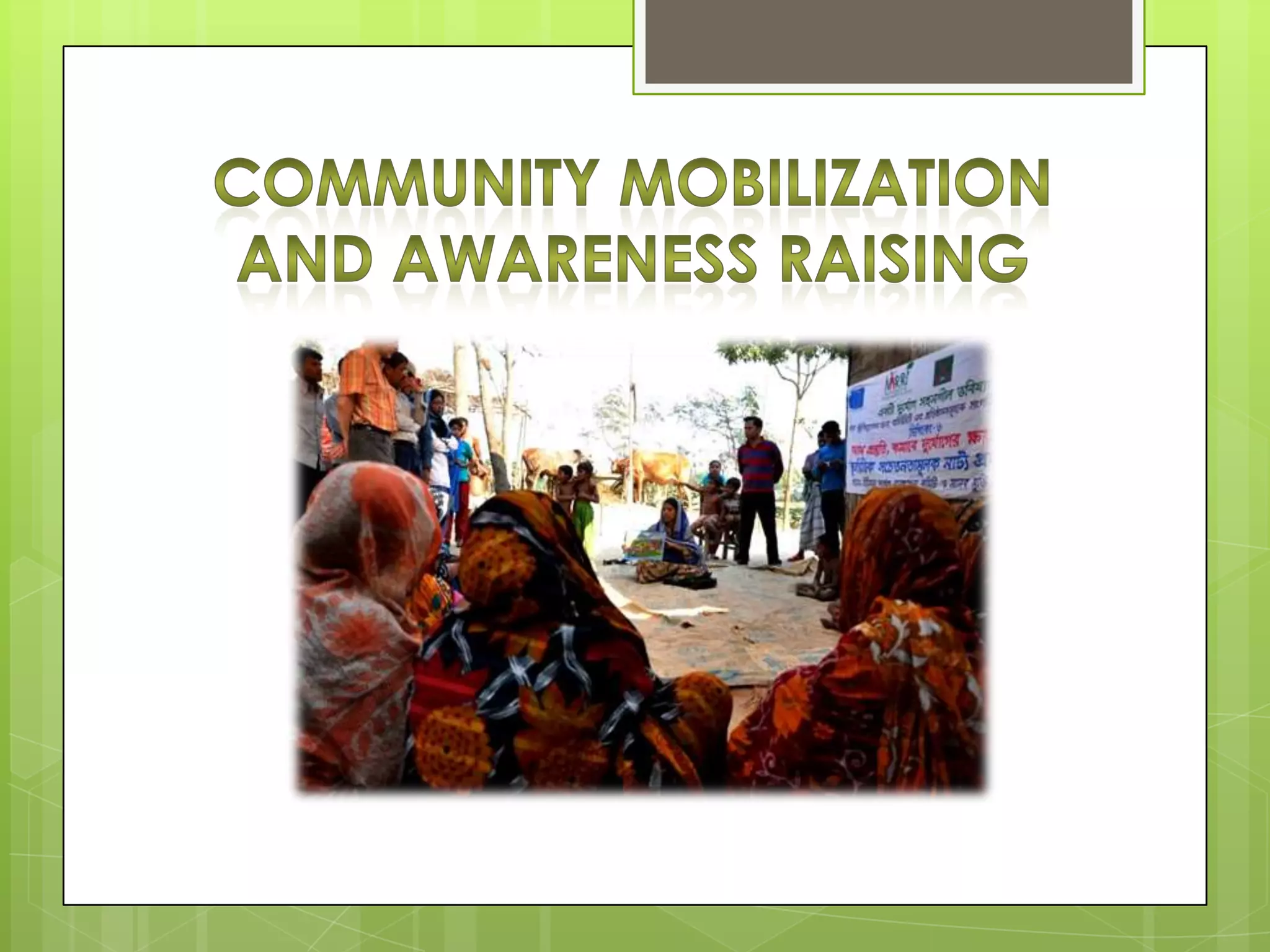 Presentation DIPECHO Program on Disaster Risk Reduction in Bangladesh