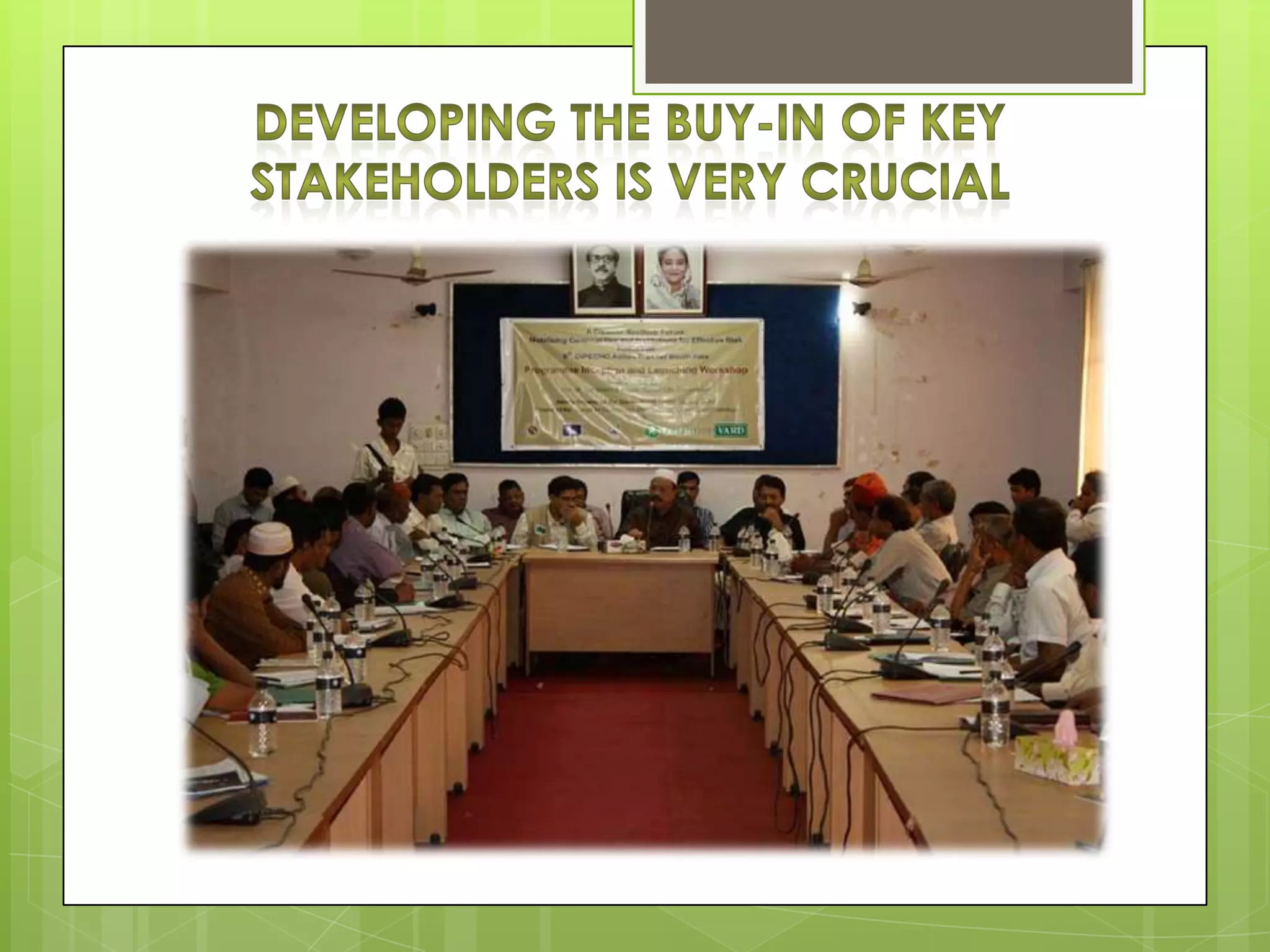 Presentation DIPECHO Program on Disaster Risk Reduction in Bangladesh