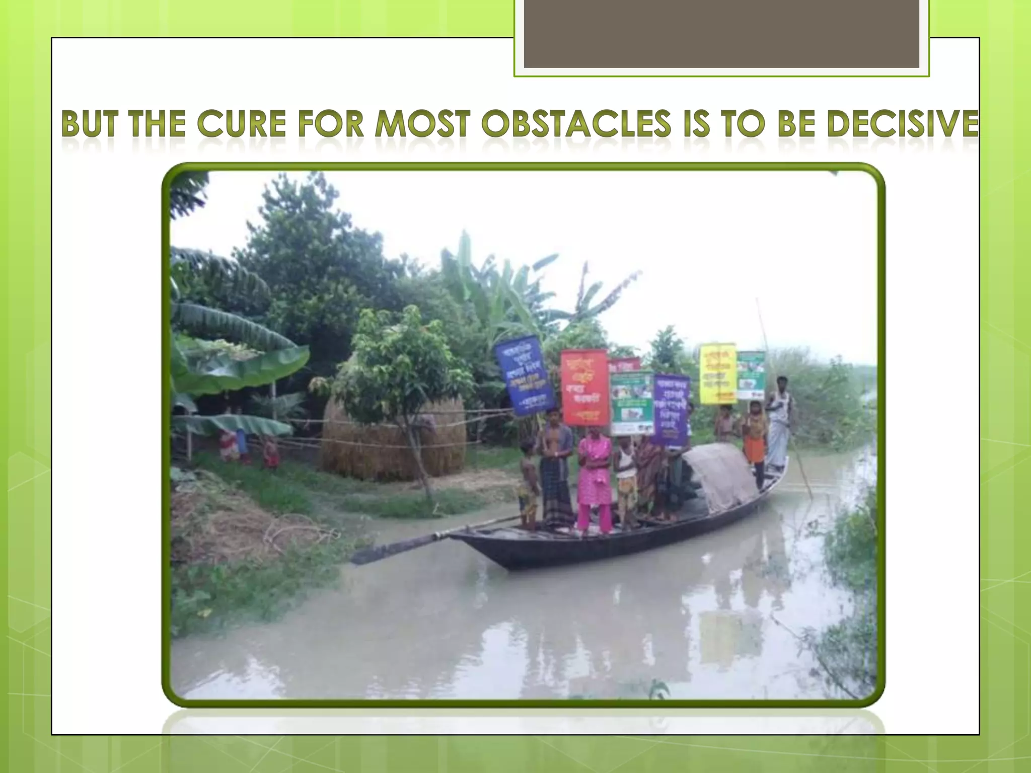 Presentation DIPECHO Program on Disaster Risk Reduction in Bangladesh