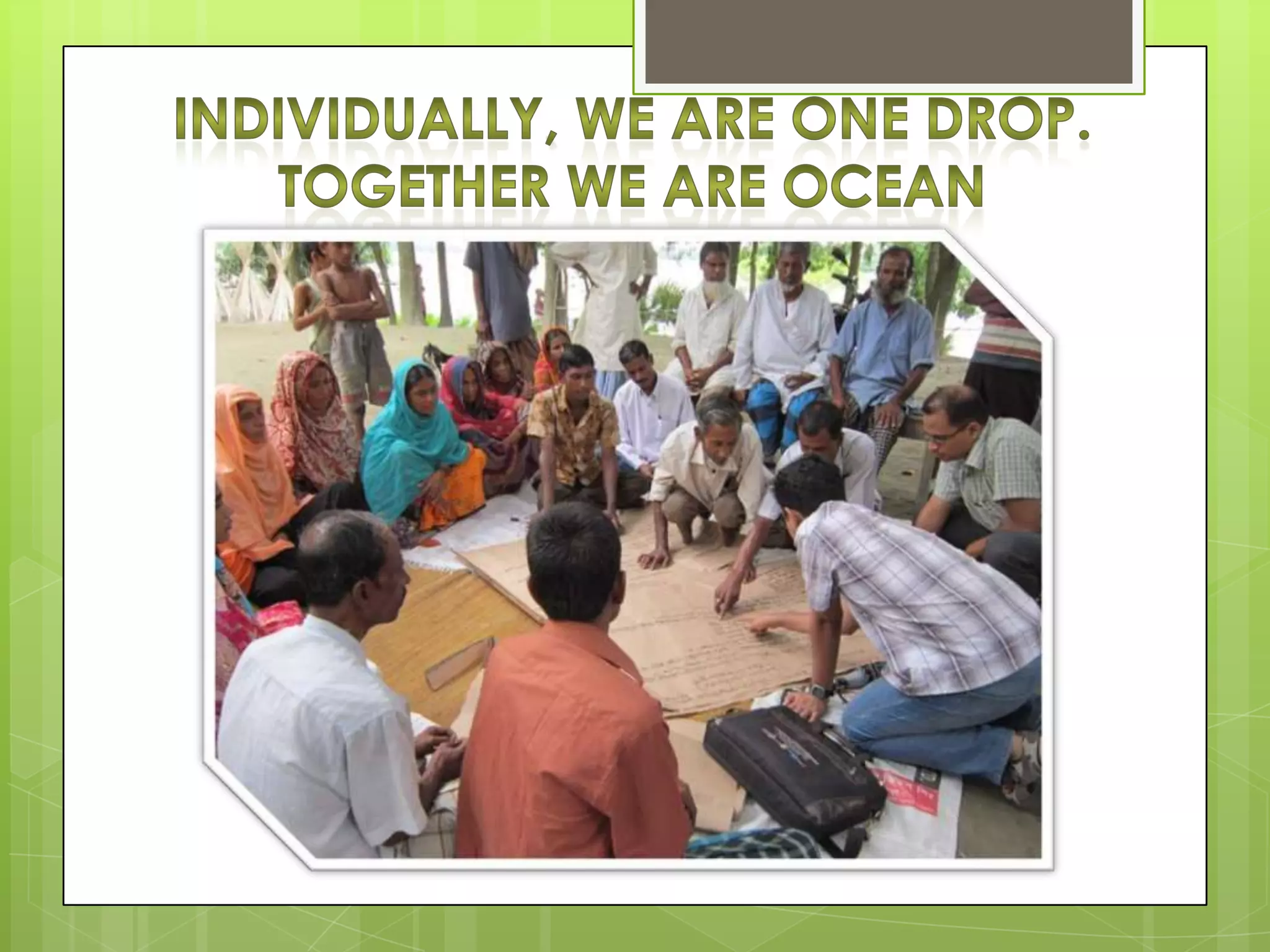 Presentation DIPECHO Program on Disaster Risk Reduction in Bangladesh