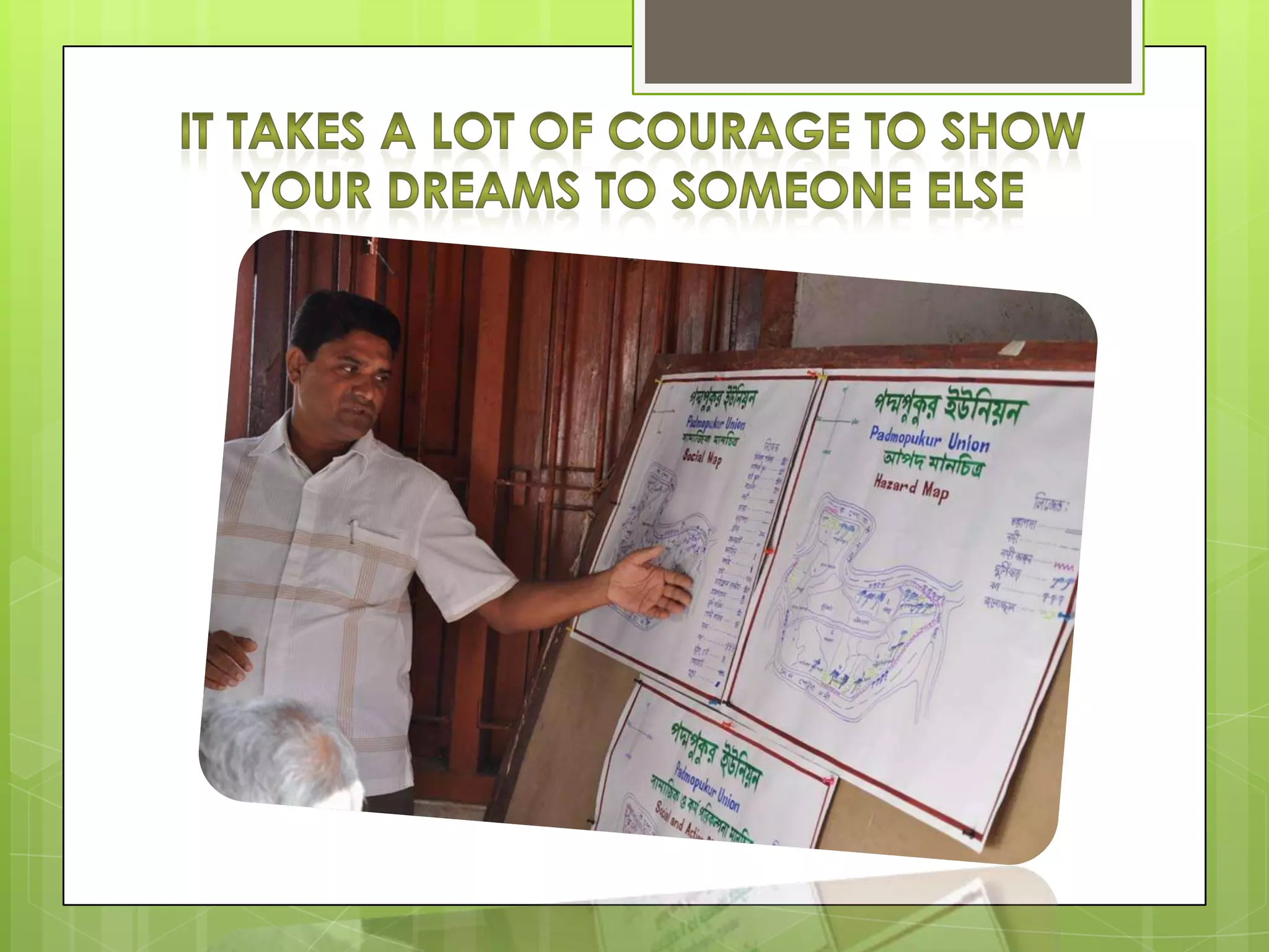 Presentation DIPECHO Program on Disaster Risk Reduction in Bangladesh