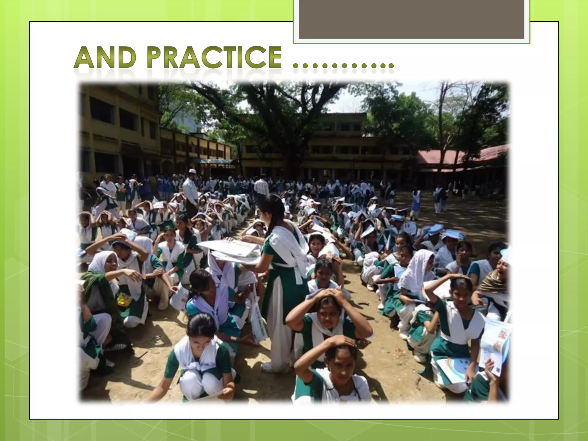 Presentation DIPECHO Program on Disaster Risk Reduction in Bangladesh