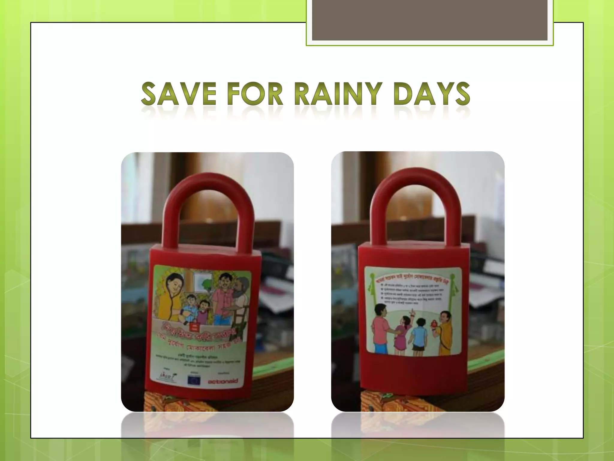 Presentation DIPECHO Program on Disaster Risk Reduction in Bangladesh