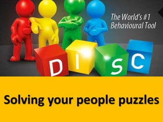 Solving your people puzzles
 