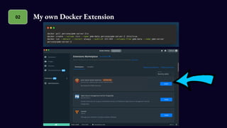 Creating Docker Extension for an Open Source Project | PDF