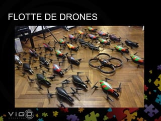 FLOTTE DE DRONES