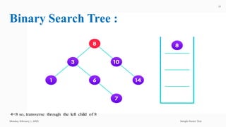 dsa prsentation binary tree and its variants. | PDF | Search | Internet