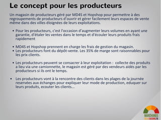 2- des produits locaux de saison
41
 