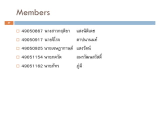 Members
57


      49050867   ก
      49050917                       F
      49050925       ก   F       F
      49051154
      49051162               F
 