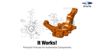 It Works!
Precision Fixtures for Automotive Components
 