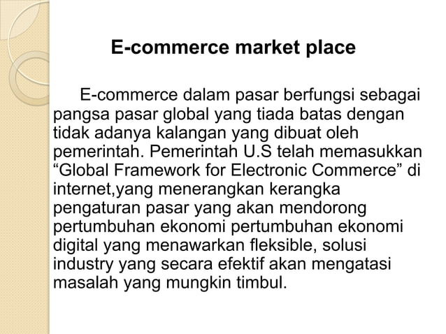 Presentation e comerce | PPT