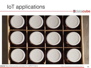 http://dataminingtrend.com http://facebook.com/datacube.th
IoT applications
48
source:https://www.youtube.com/watch?v=TqRN7r7mGmk
 