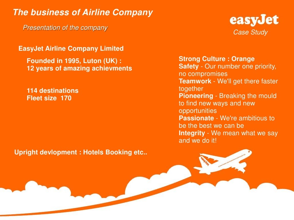 easyjet geography case study
