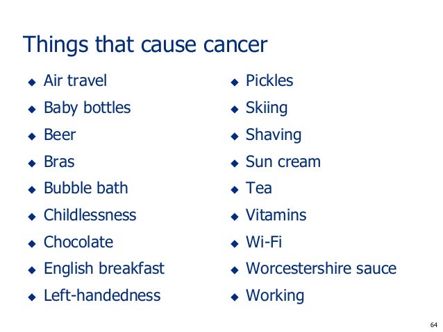 Viagra causes cancer