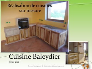 Travaux Ecologiques de Rénovation et d'Aménagement 18
Escalier et terrasse bois
Entrée des Artistes printemps 2011
 