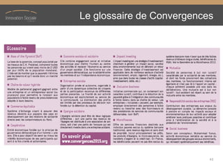 Le glossaire de Convergences
05/03/2014 43
 