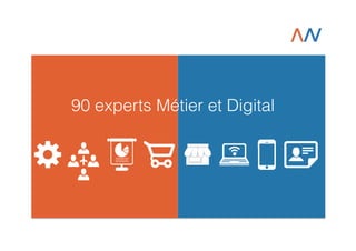 90 experts Métier et Digital

 
