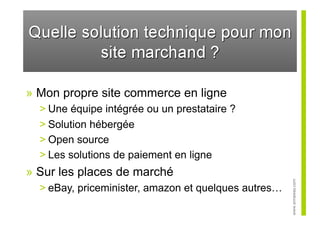 Formation commerce électronique - E-commerce pour les PME