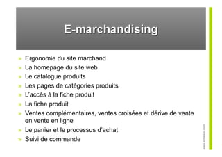 Formation commerce électronique - E-commerce pour les PME