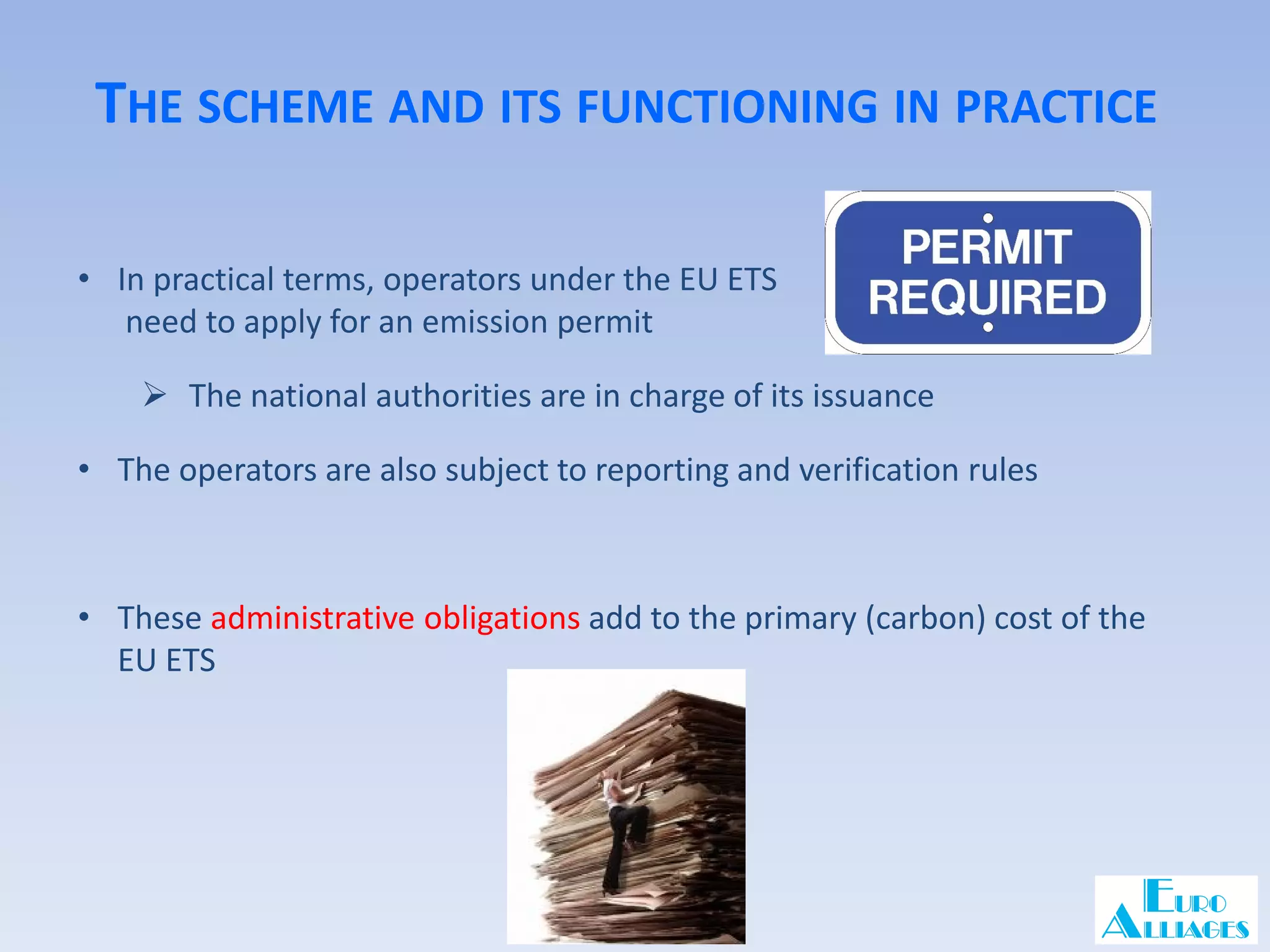 Introduction to the EU Emission Trading System | PDF