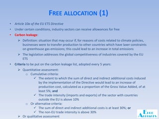 Introduction to the EU Emission Trading System | PDF